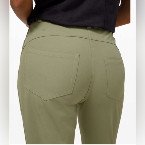 Lululemon City Sleek 5 Pocket 7/8 Pant Rosemary Green Size 4 - Picture 3 of 9